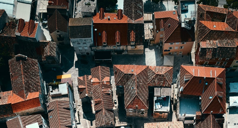 buildings from above