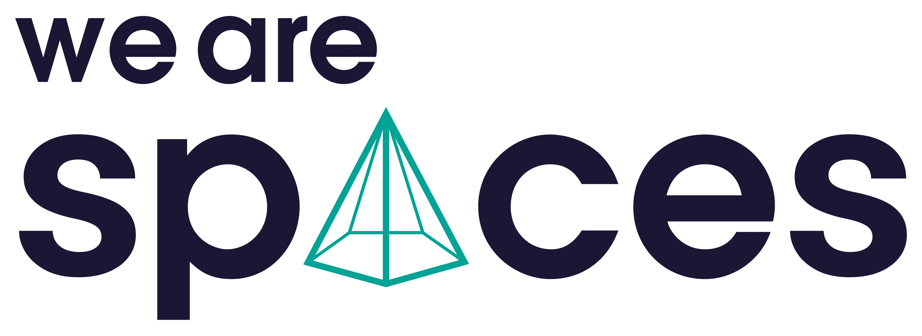 We are spaces logo
