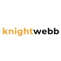 knight webb written on white background in yellow and black